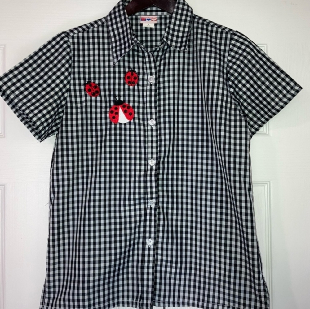 American Sweetheart Ladybug Shirt